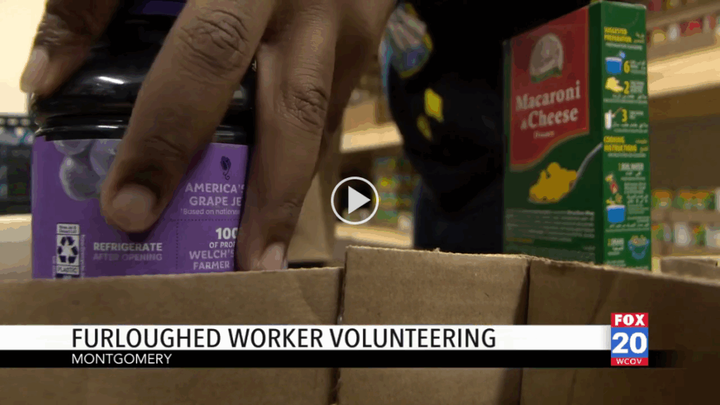 Furloughed Worker Volunteering at Community of Hope - WCOV